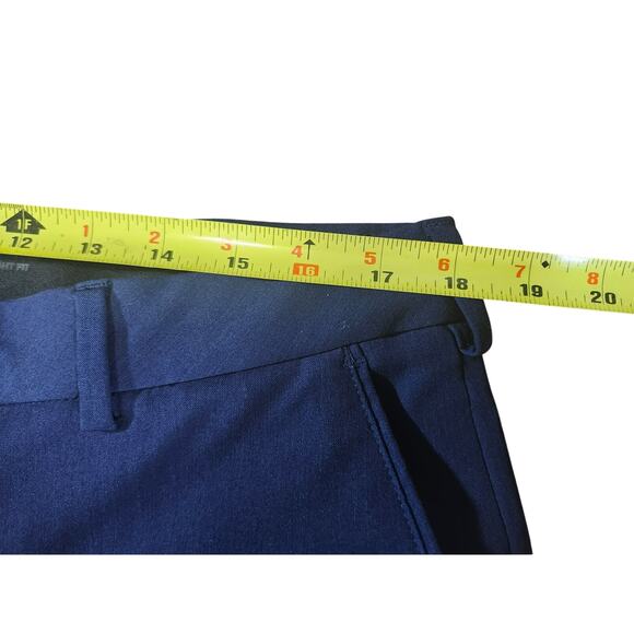 Stafford 365 All-Temp Comforts Straight-Fit Performance Mens Pants 36x30 Blue - Picture 3 of 8